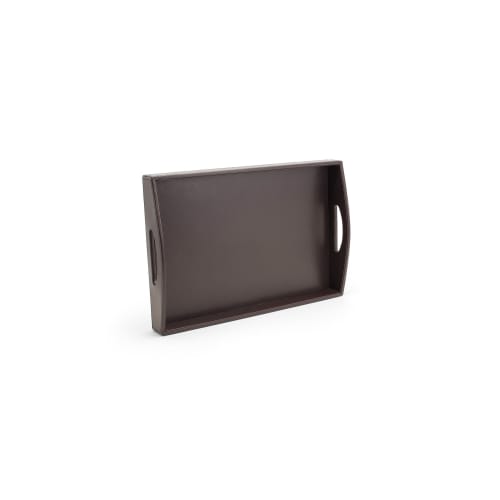 London Room Tray Handled, Brown